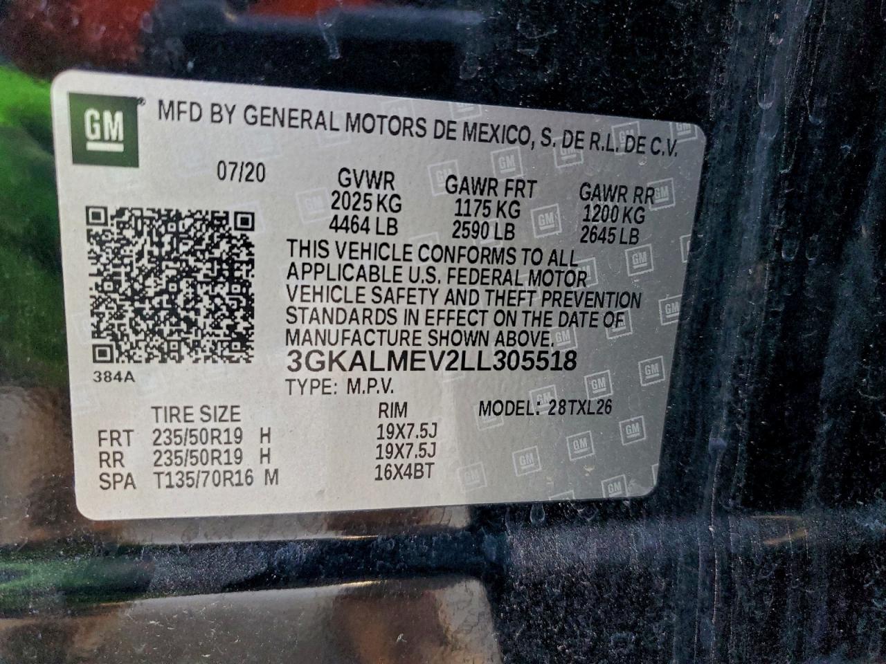 2020 GMC TERRAIN SLE photo 14