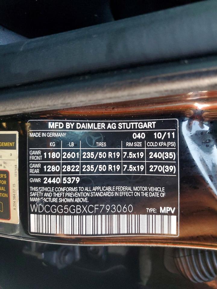 2012 MERCEDES-BENZ GLK 350 photo 25
