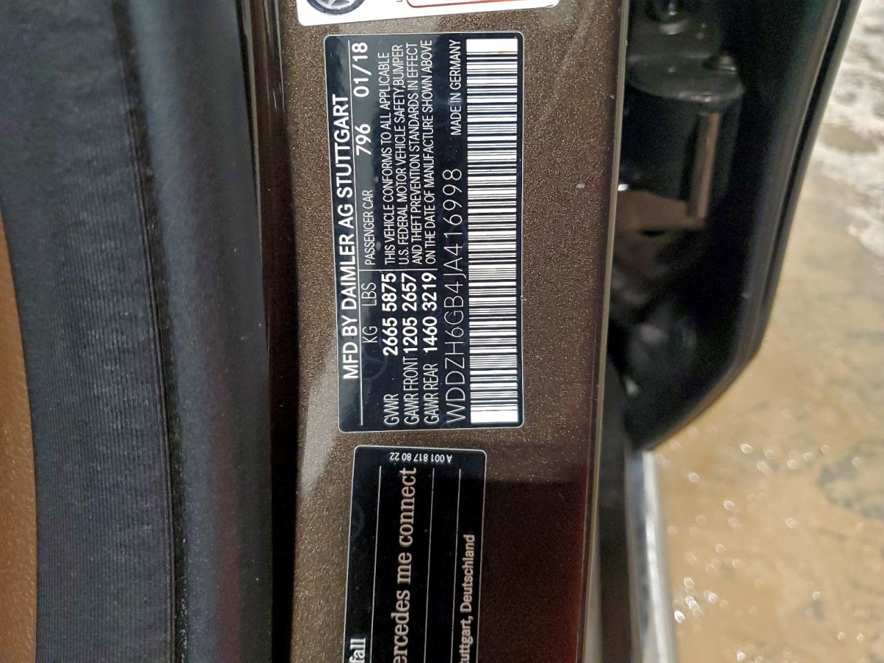 2018 MERCEDES-BENZ E 400 4MATIC photo 13