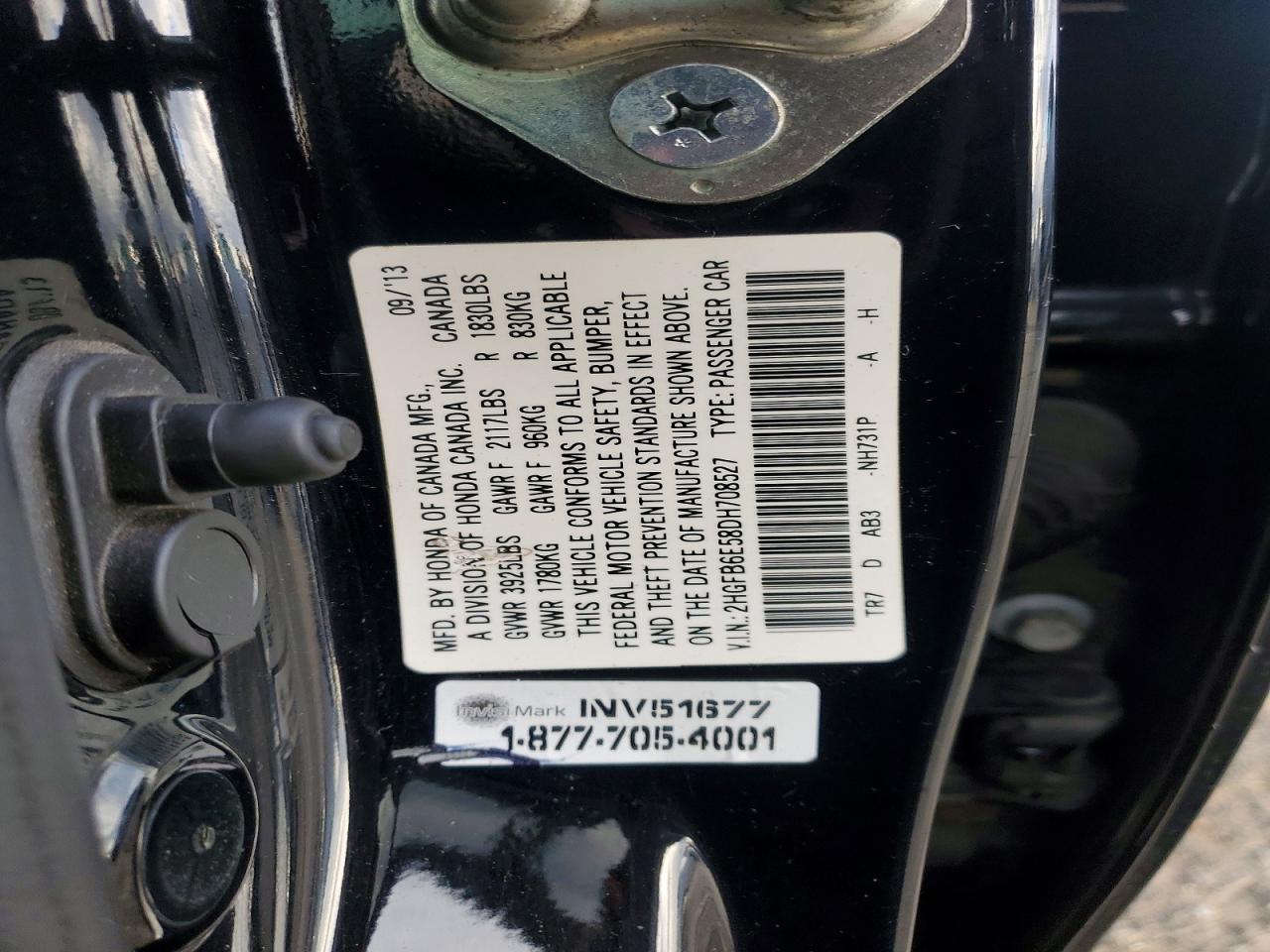 2013 HONDA CIVIC SI photo 12