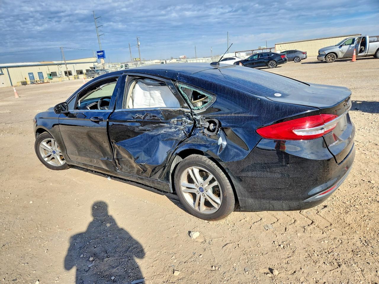 2018 FORD FUSION SE photo 2