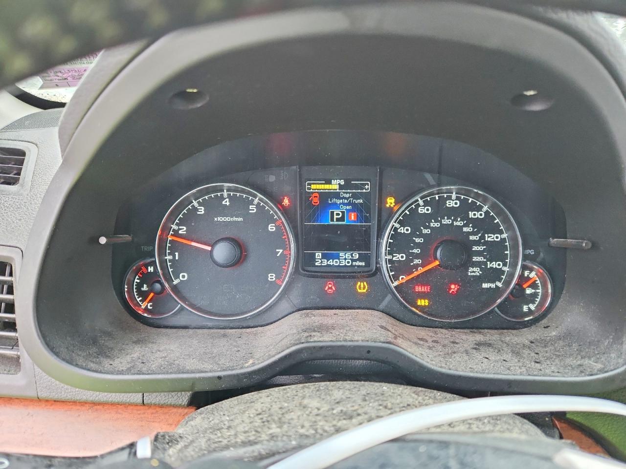 2014 SUBARU OUTBACK 2.5I LIMITED photo 9