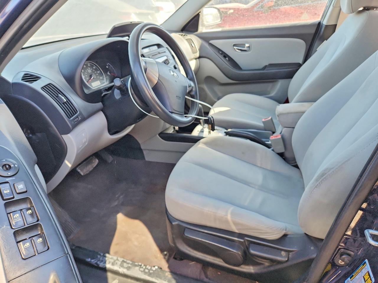 2010 HYUNDAI ELANTRA BLUE photo 7