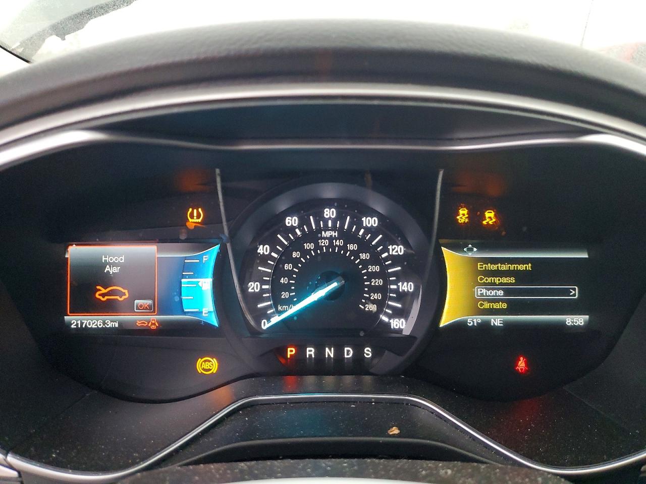 2016 FORD FUSION SE photo 9