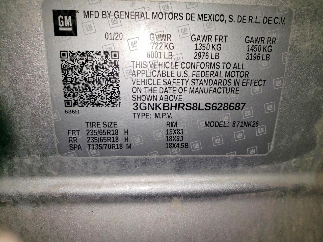 2020 CHEVROLET BLAZER 2LT photo 12