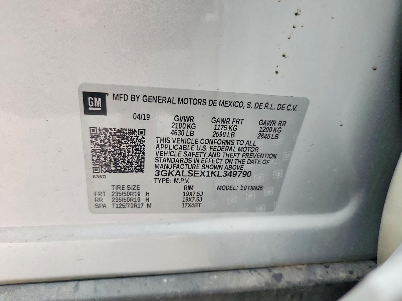 2019 GMC TERRAIN DENALI photo 13