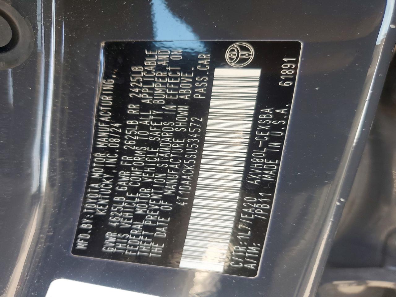2025 TOYOTA CAMRY XSE photo 23