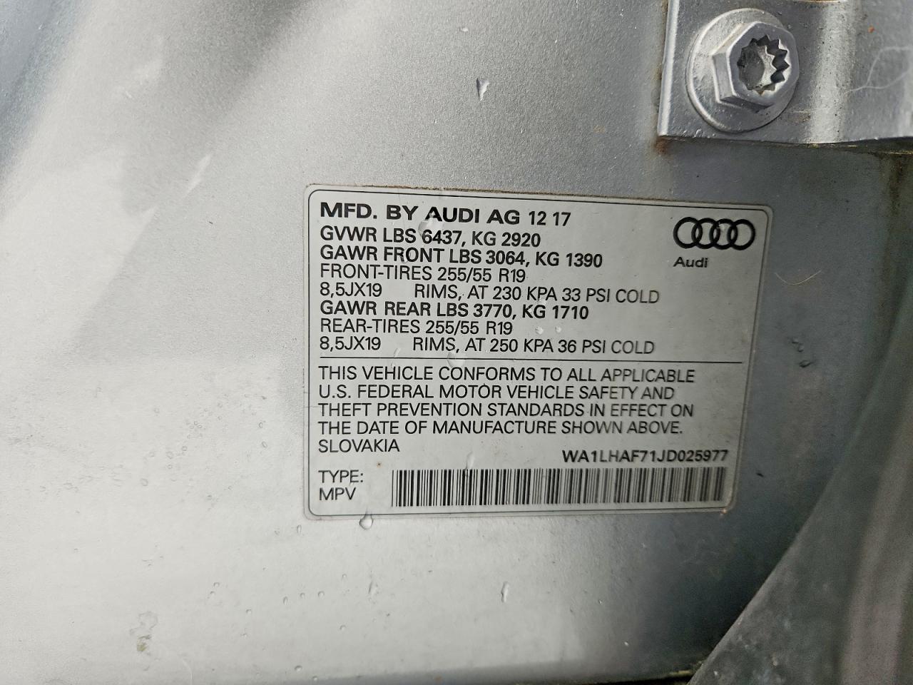 2018 AUDI Q7 PREMIUM PLUS photo 14