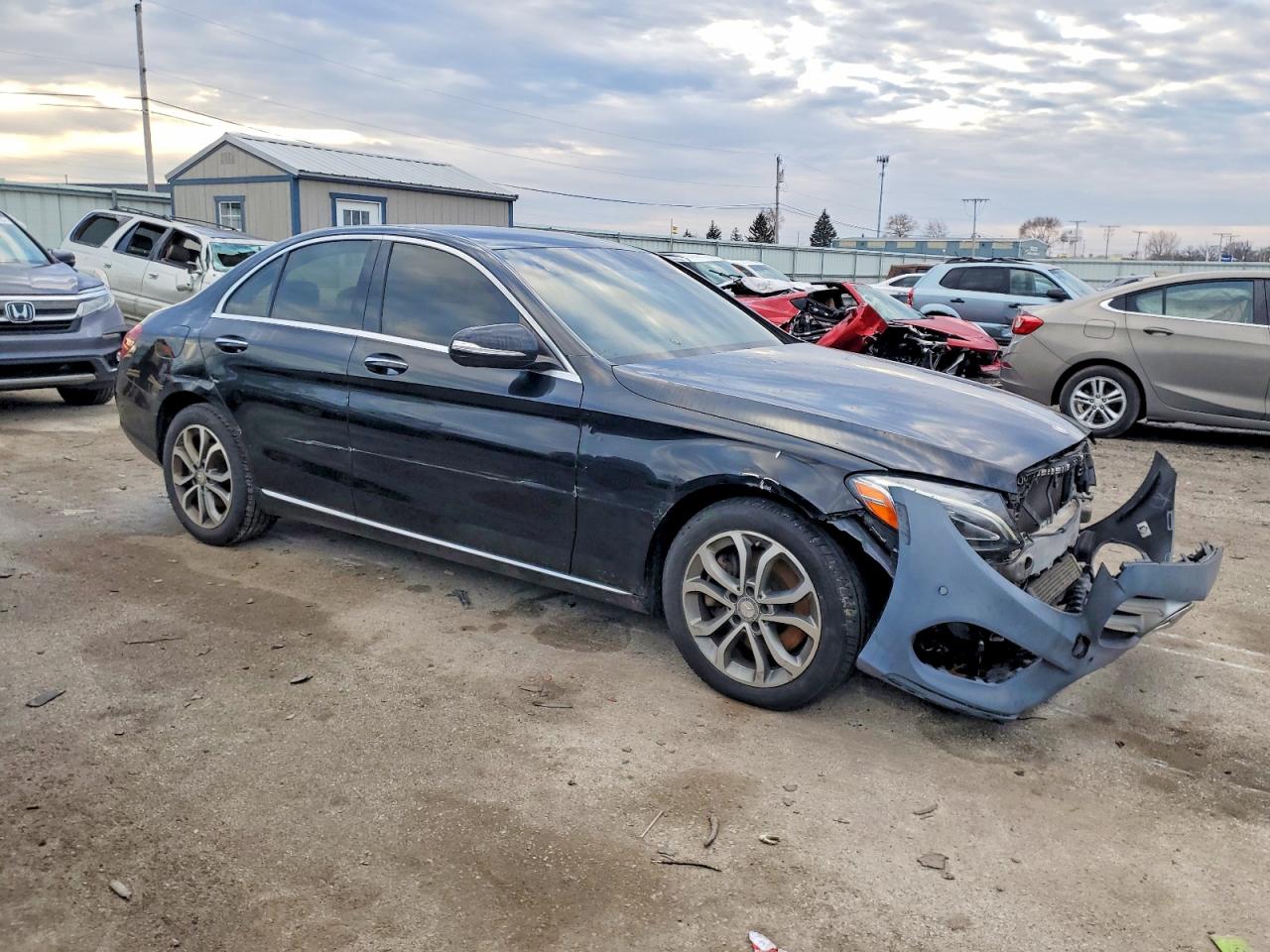 2015 MERCEDES-BENZ C 300 4MATIC photo 4