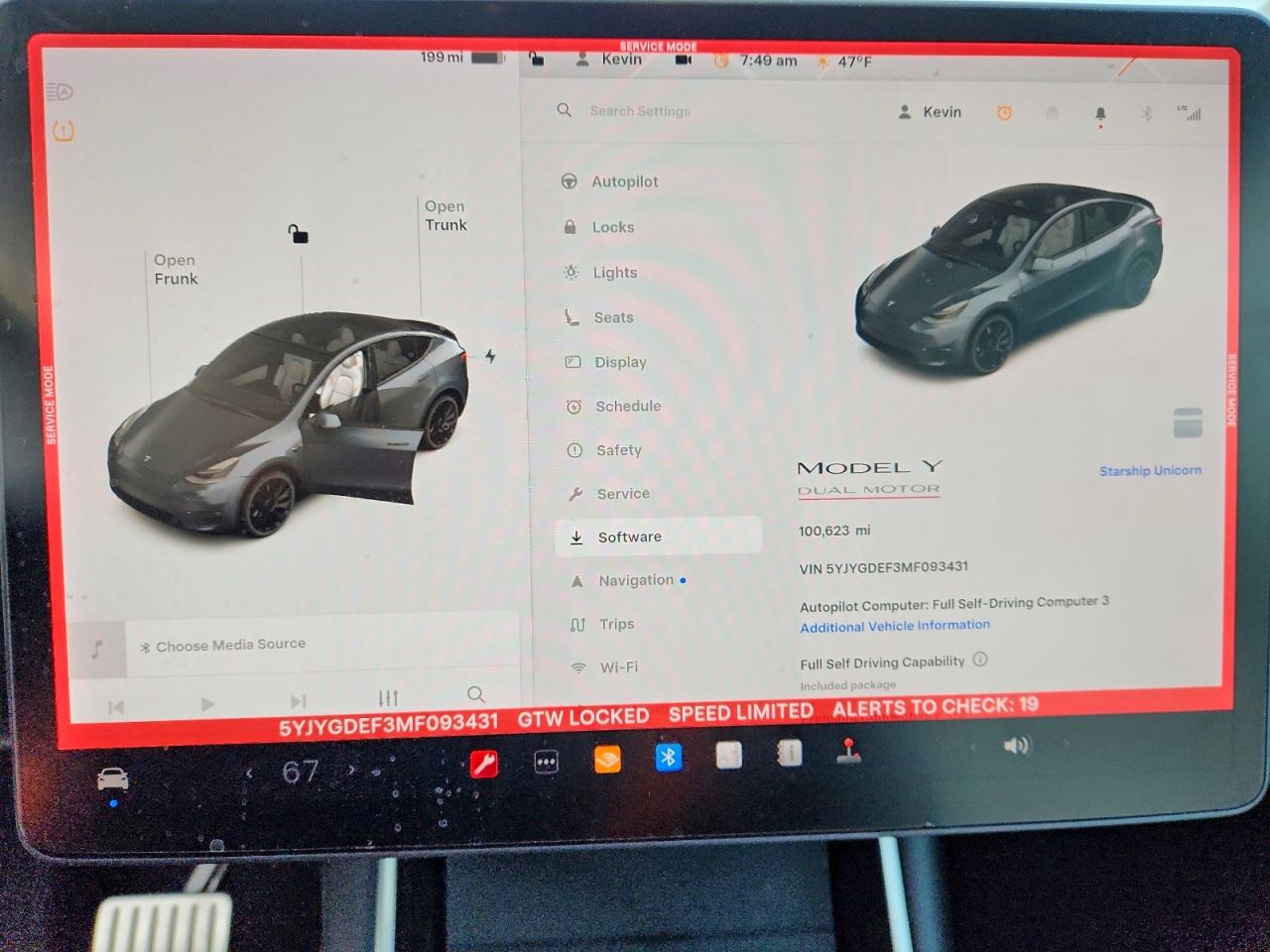 2021 TESLA MODEL Y photo 9