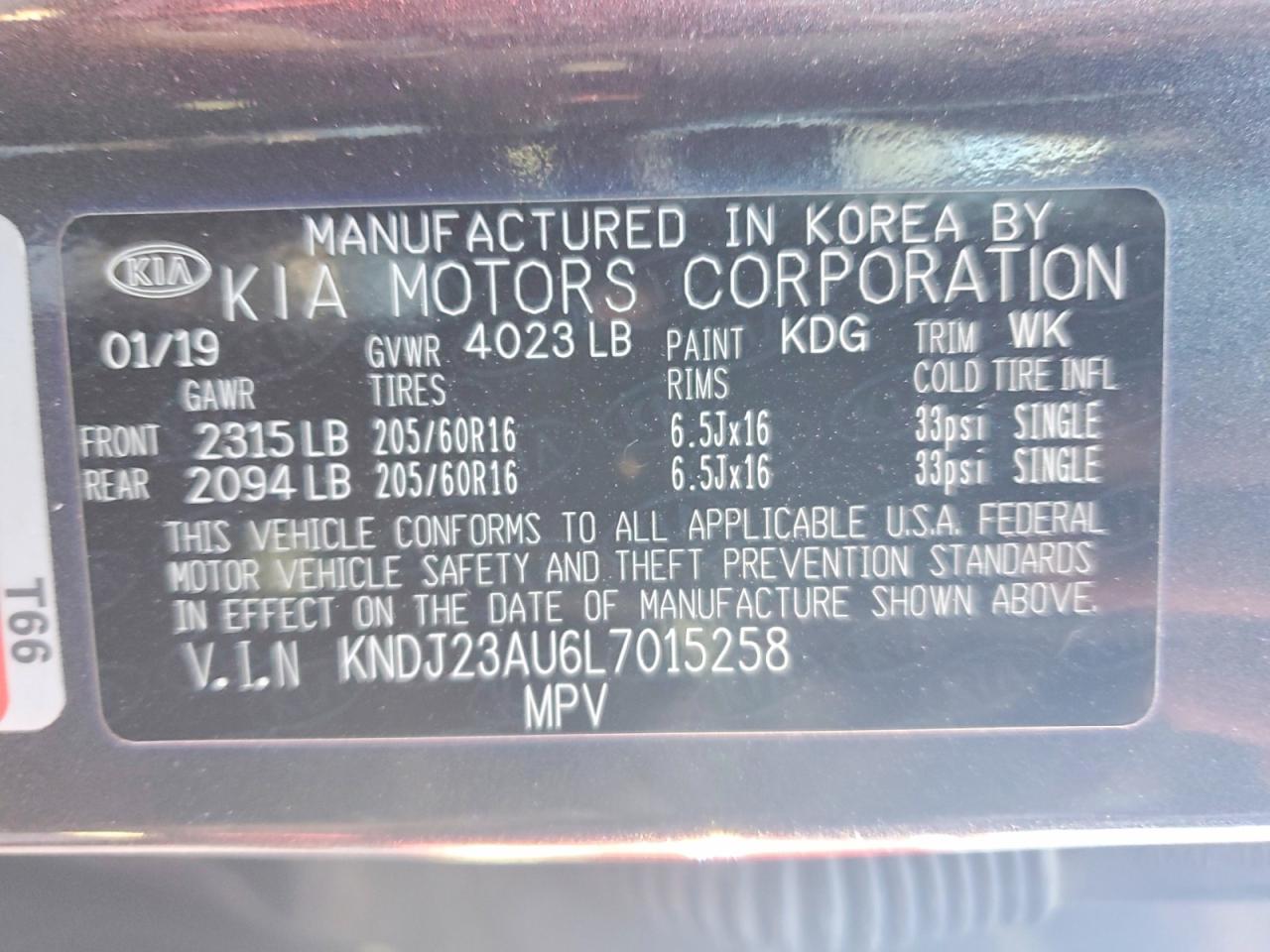 2020 KIA SOUL LX photo 13