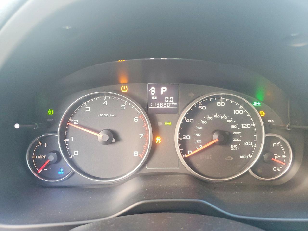 2014 SUBARU OUTBACK 2.5I photo 9