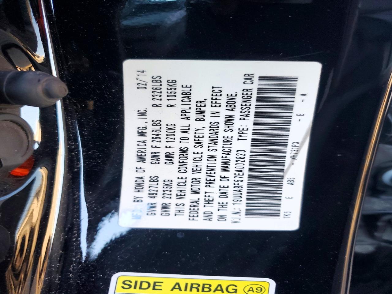 2014 ACURA TL TECH photo 12