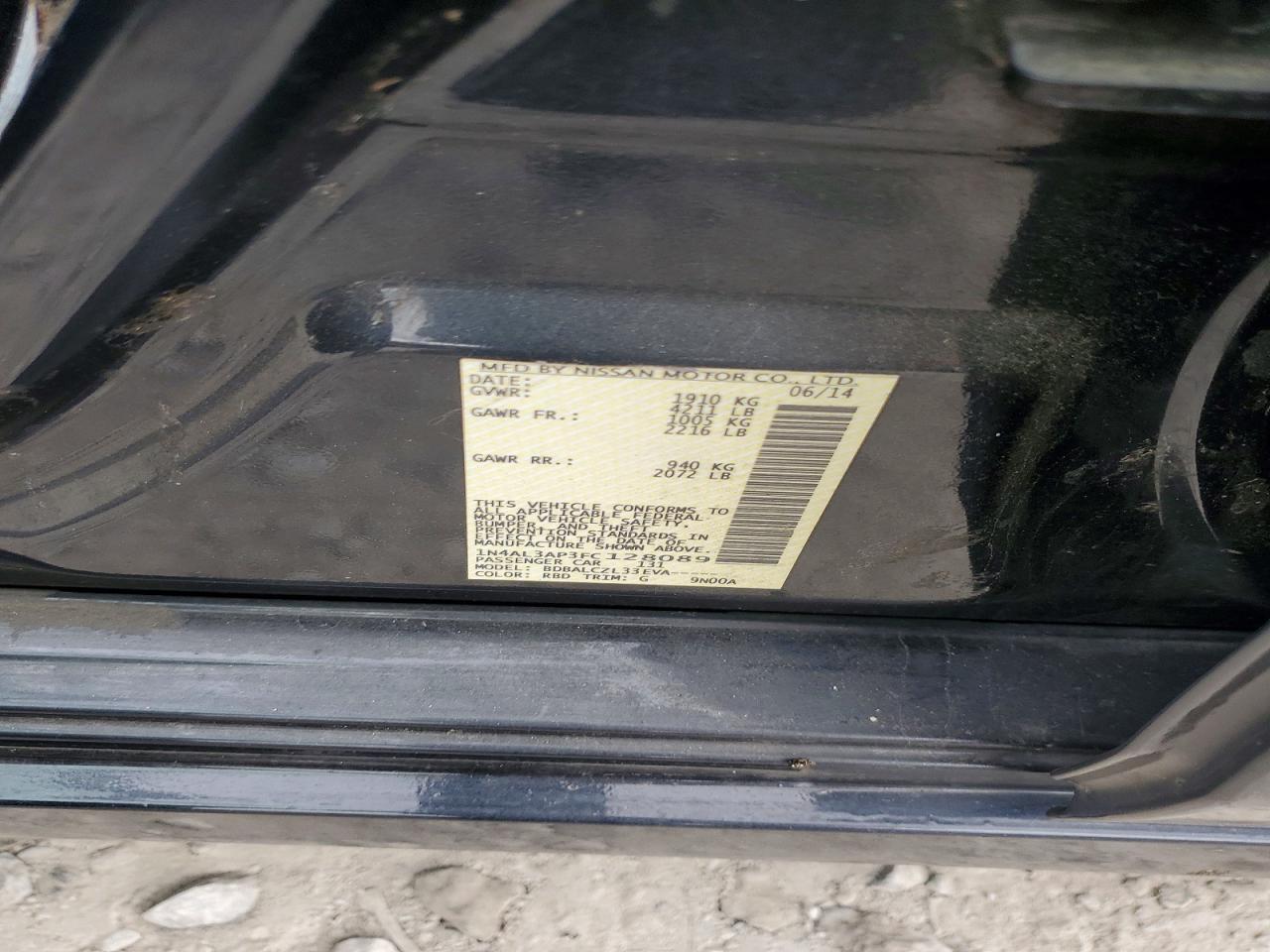 2015 NISSAN ALTIMA 2.5 photo 12