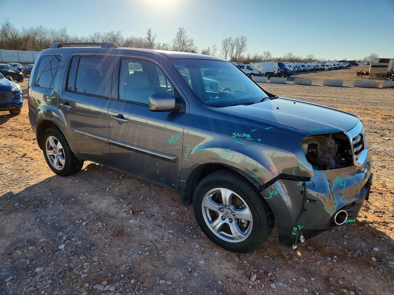 2013 HONDA PILOT EX photo 4