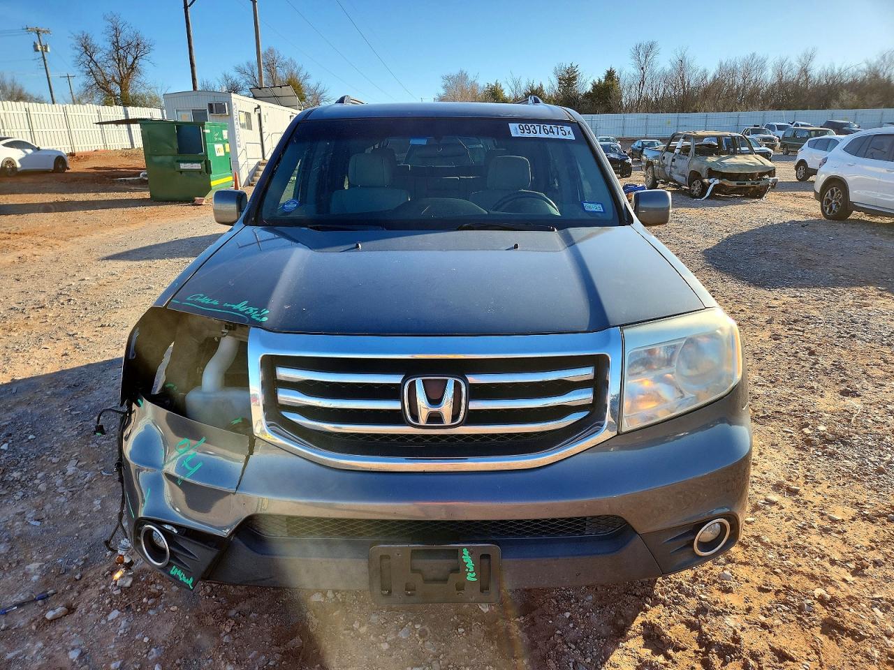 2013 HONDA PILOT EX photo 5