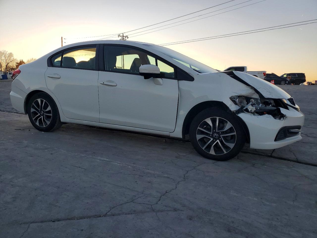 2014 HONDA CIVIC EX photo 4