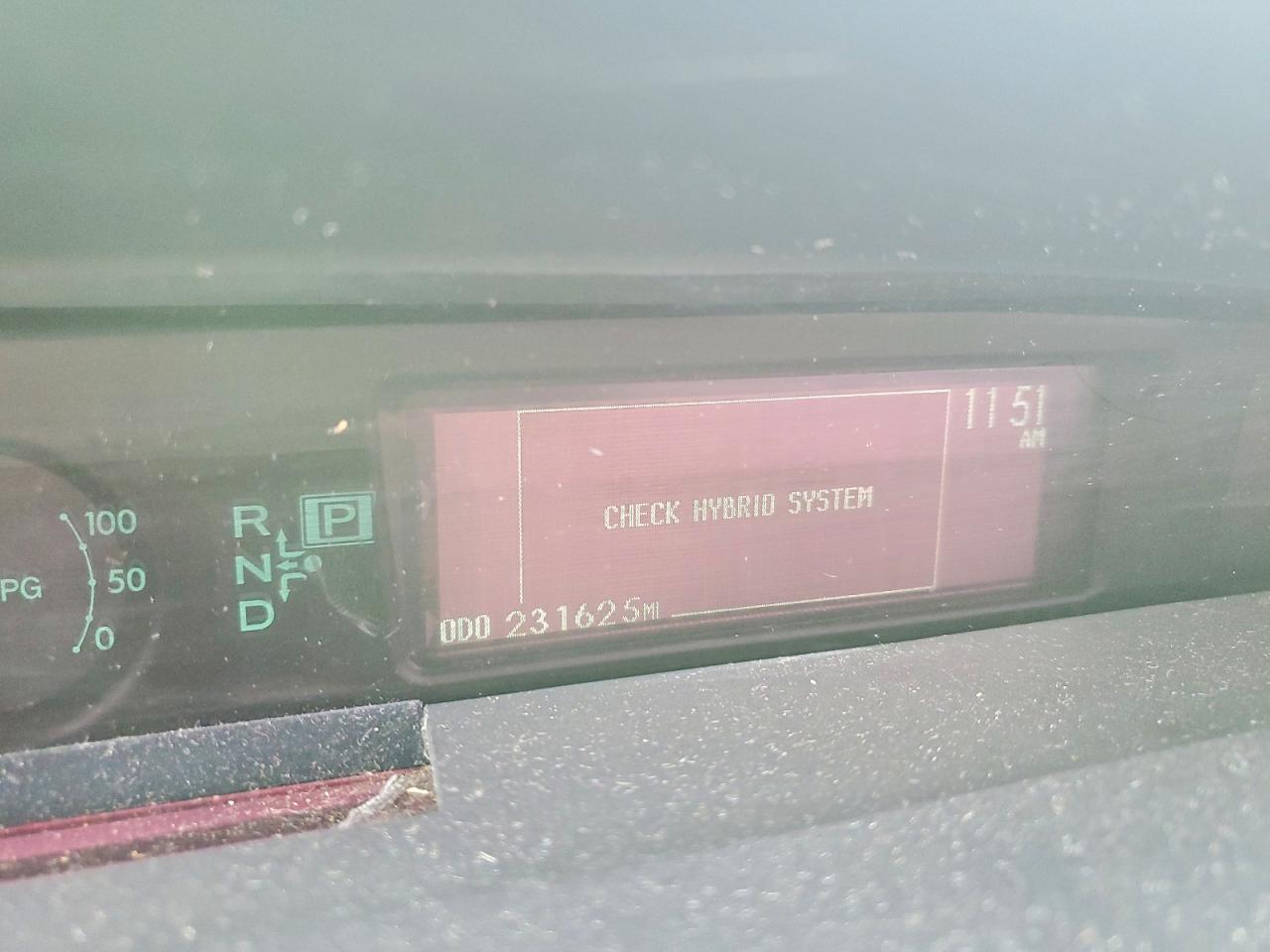 2011 TOYOTA PRIUS photo 9