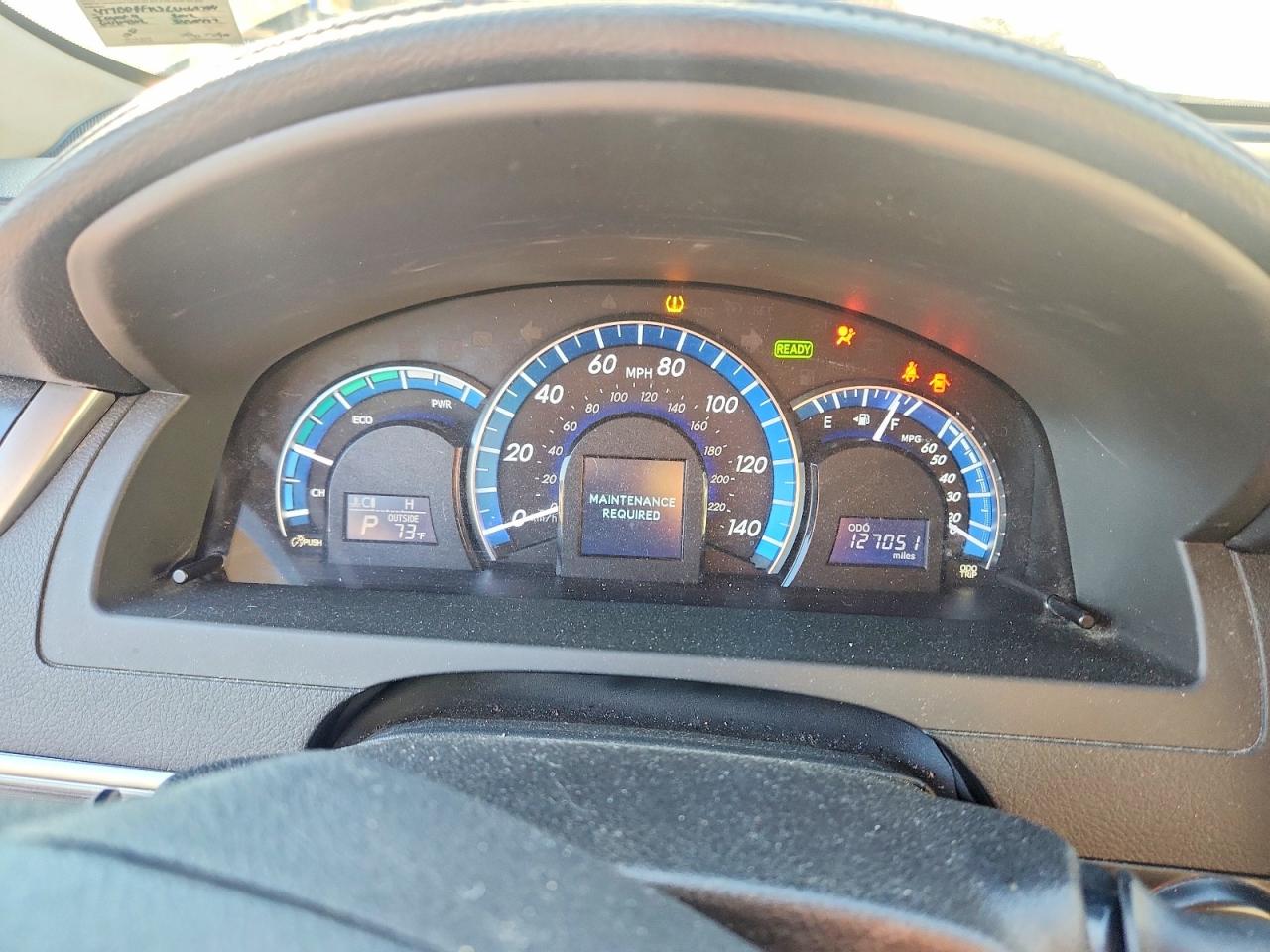 2012 TOYOTA CAMRY HYBRID photo 9