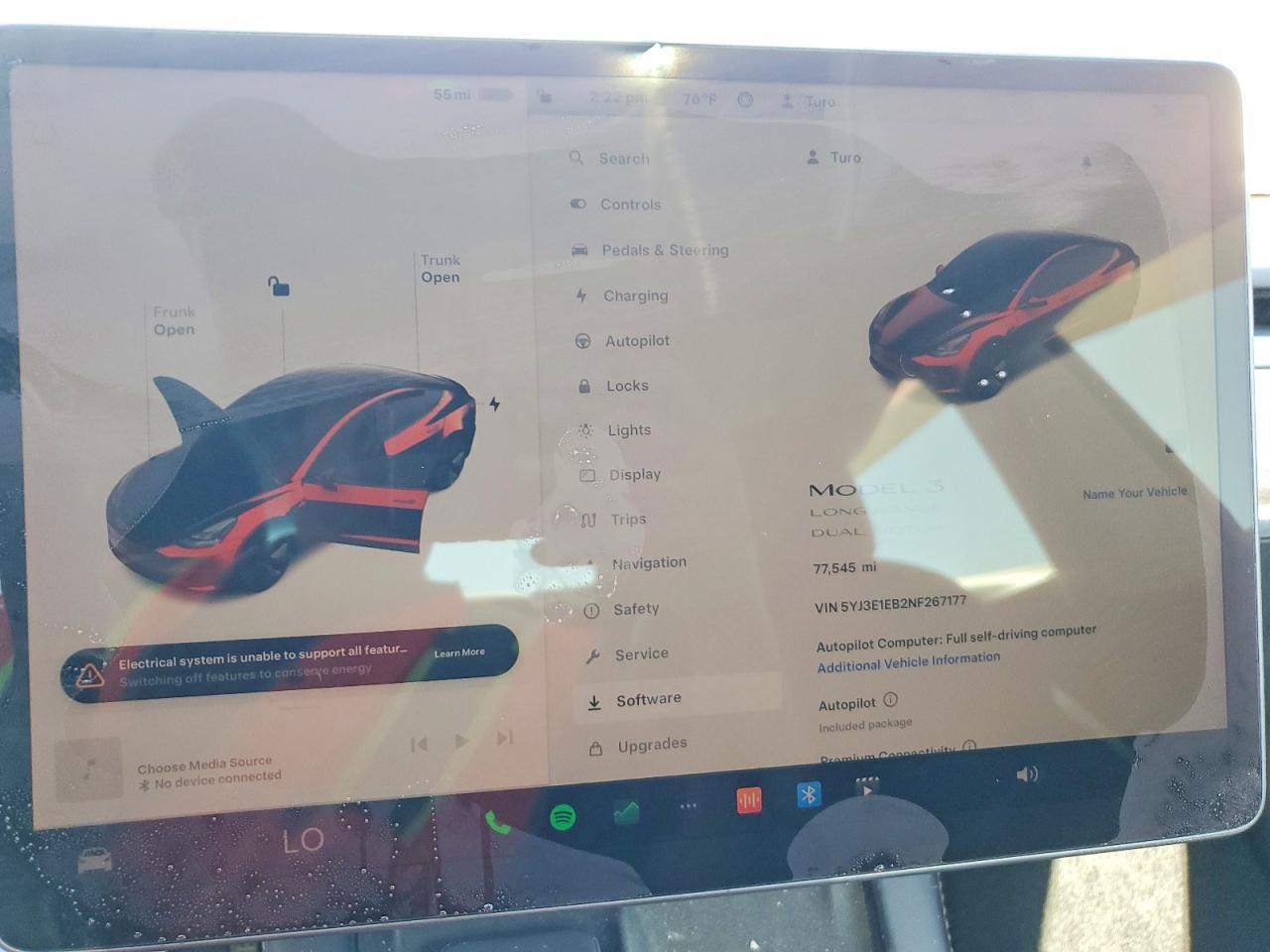 2022 TESLA MODEL 3 photo 9