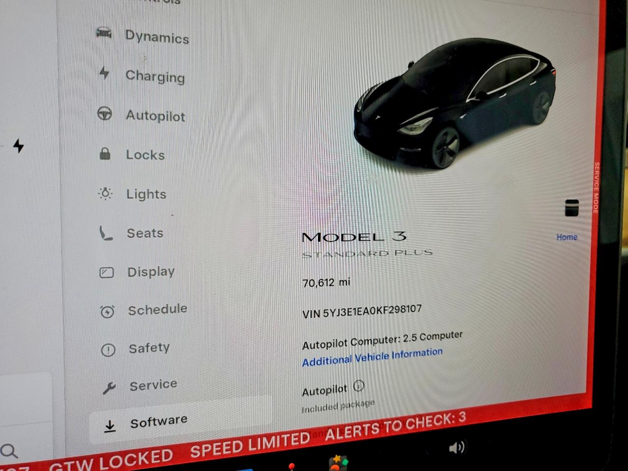 2019 TESLA MODEL 3 photo 9