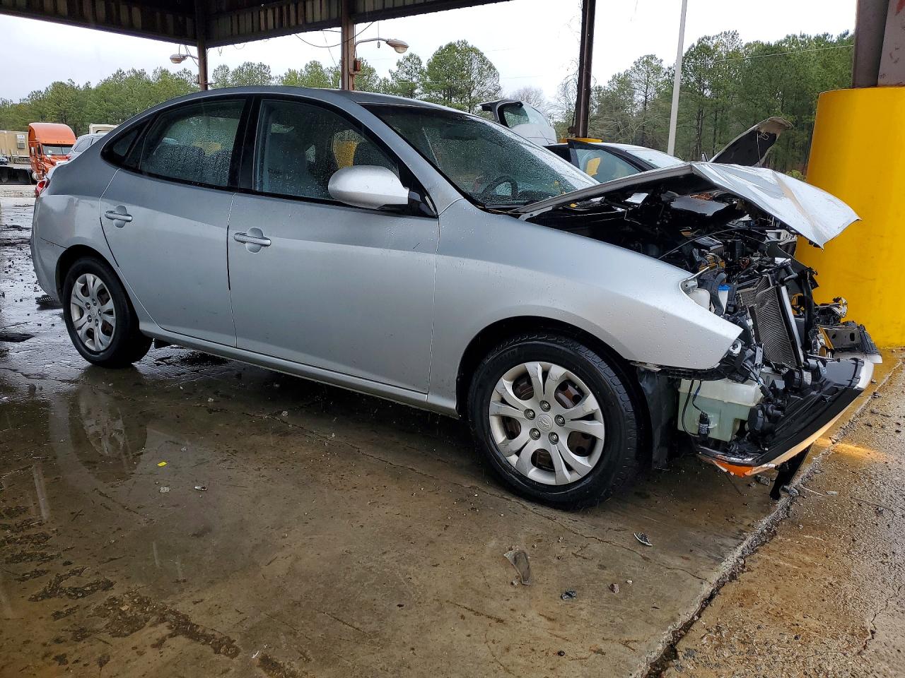 2010 HYUNDAI ELANTRA BLUE photo 4