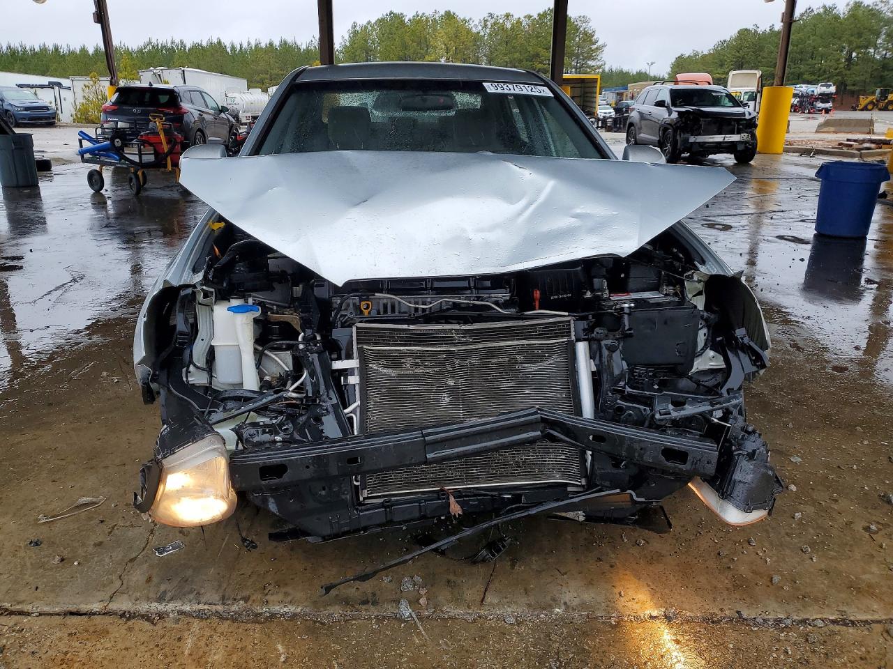 2010 HYUNDAI ELANTRA BLUE photo 5