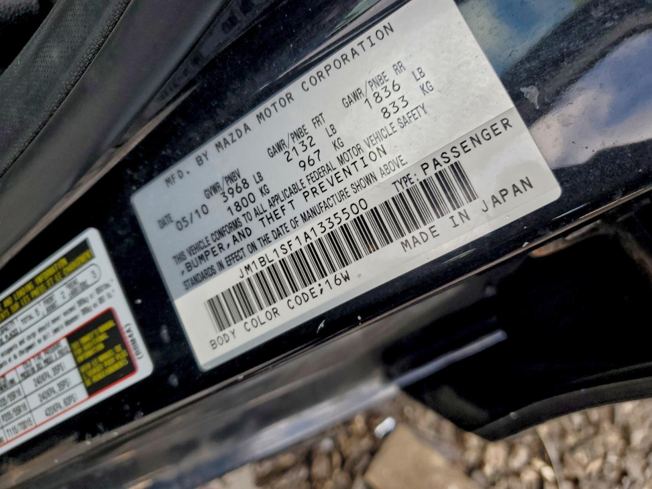 2010 MAZDA 3 I photo 12