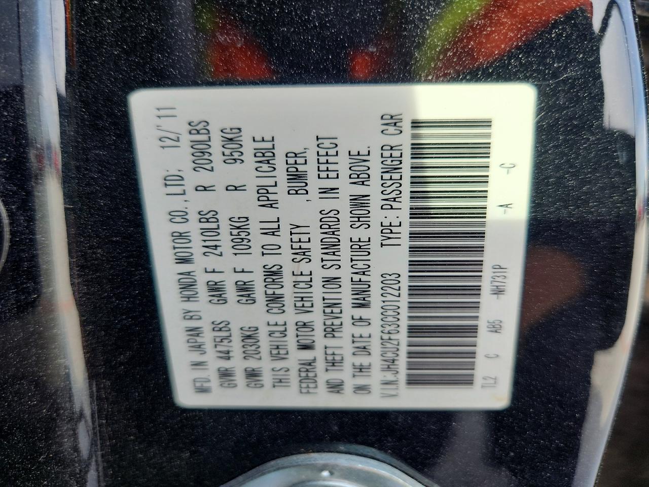 2012 ACURA TSX TECH photo 12