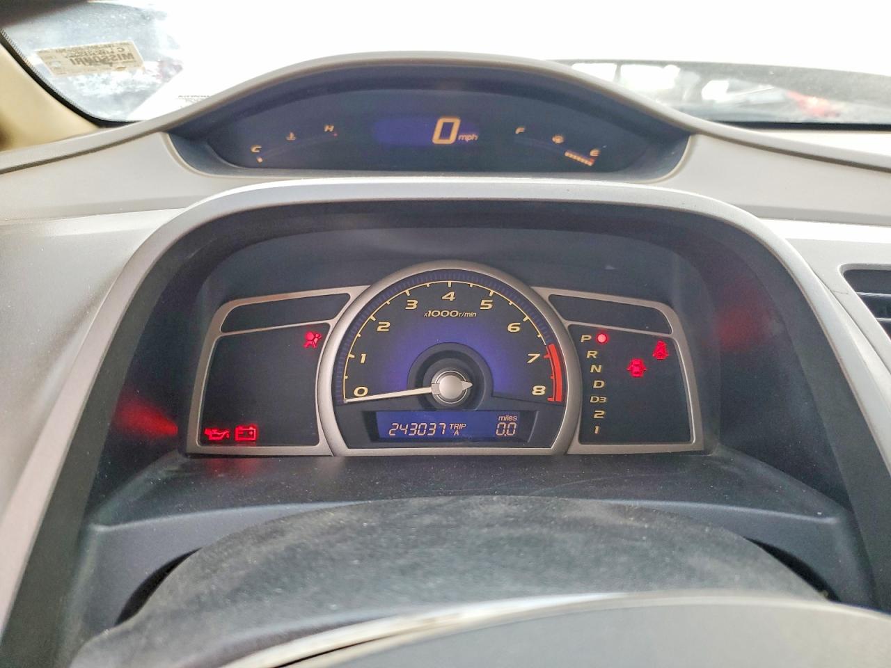 2007 HONDA CIVIC EX photo 9