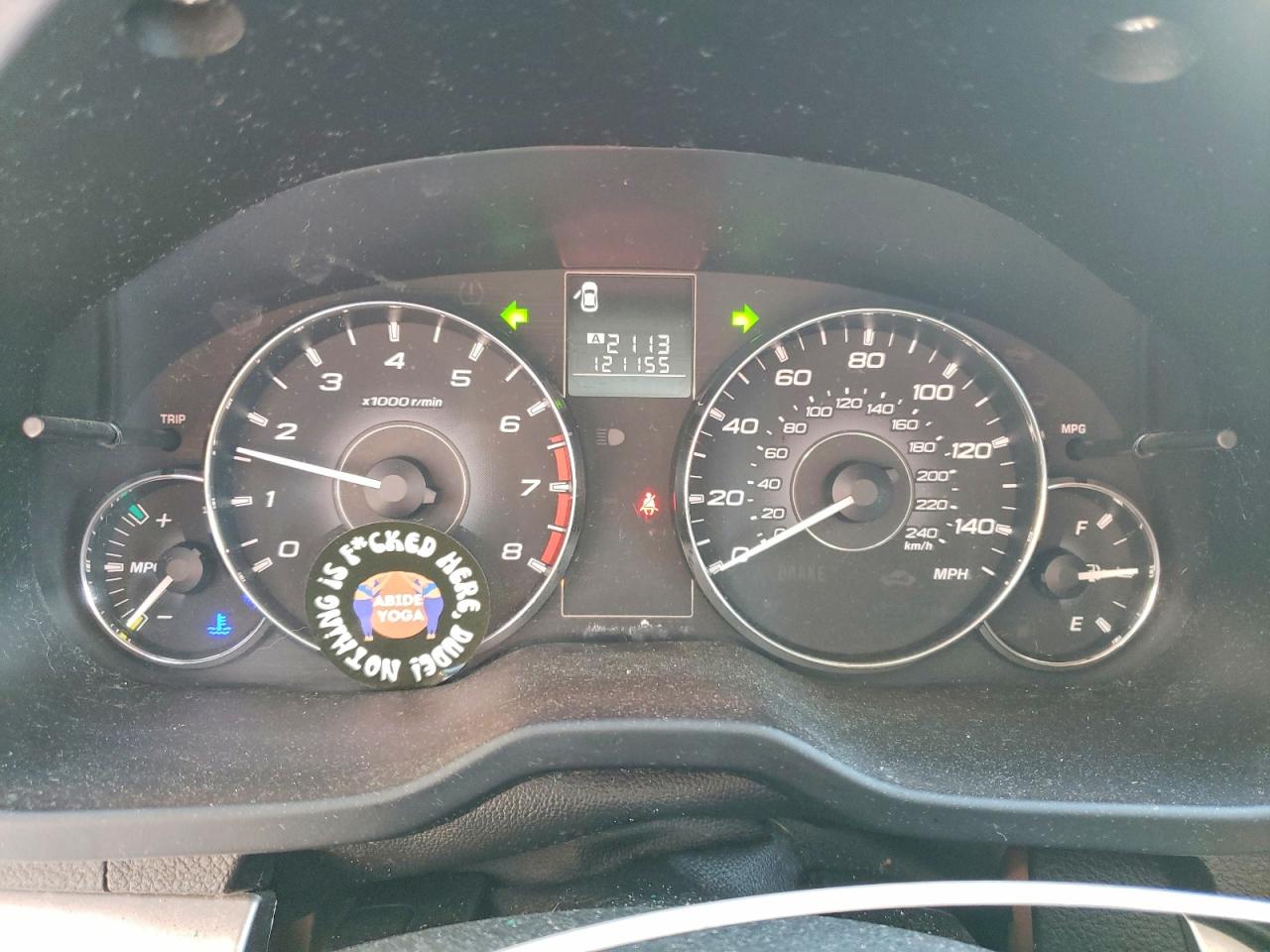2012 SUBARU OUTBACK 2.5I photo 9