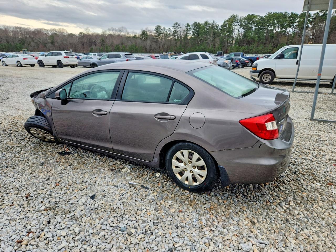 2012 HONDA CIVIC LX photo 2