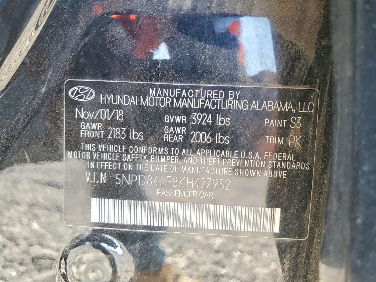 2019 HYUNDAI ELANTRA SEL photo 12