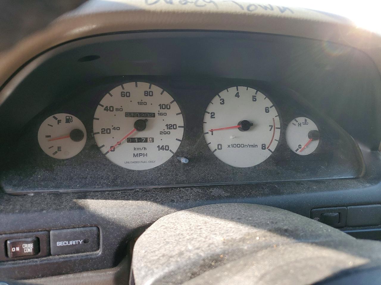 1997 NISSAN MAXIMA GLE photo 9