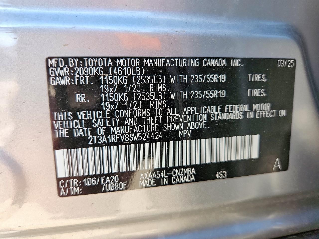 2025 TOYOTA RAV4 XLE PREMIUM photo 13