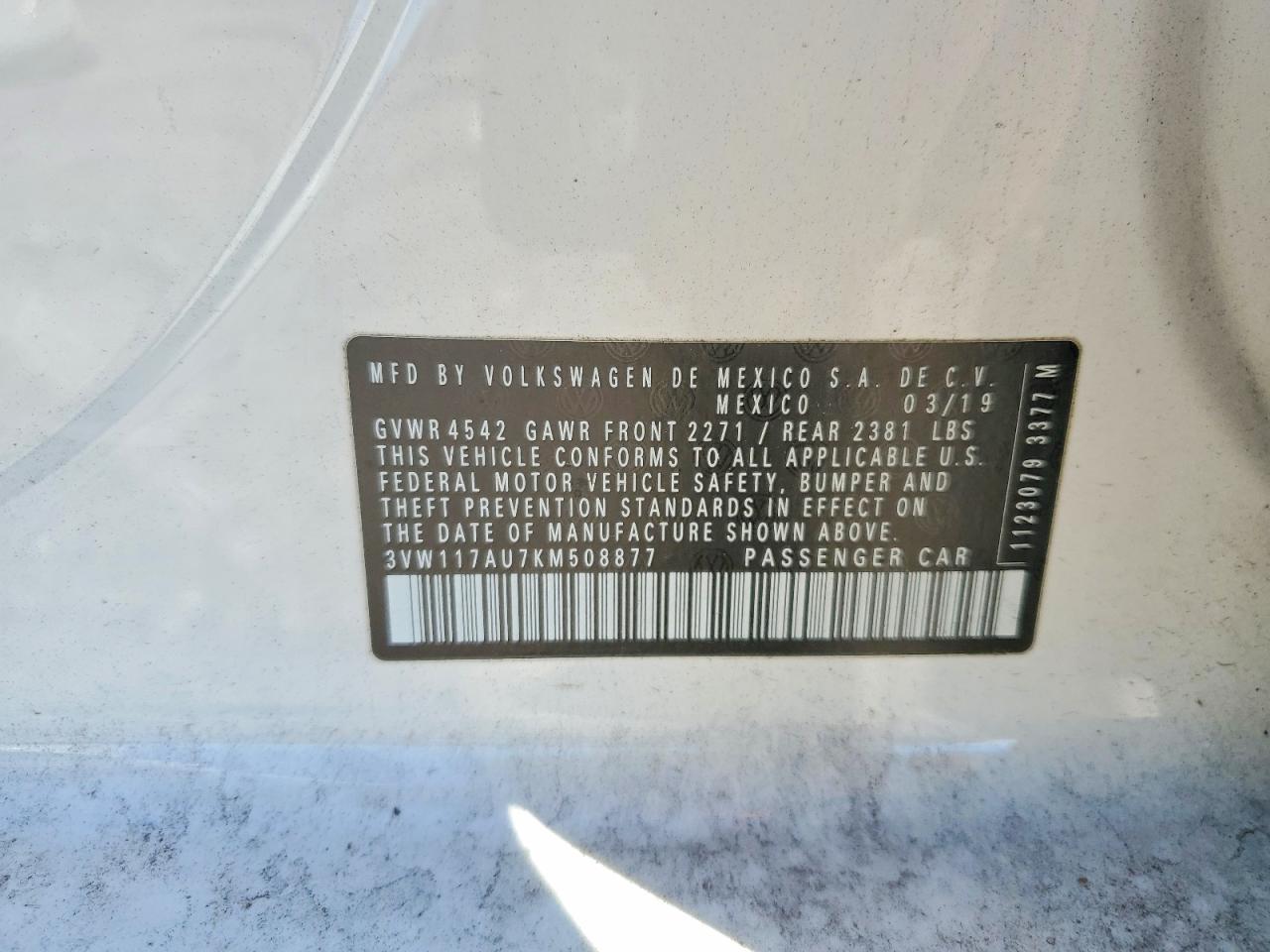 2019 VOLKSWAGEN GOLF SPORTWAGEN S photo 25