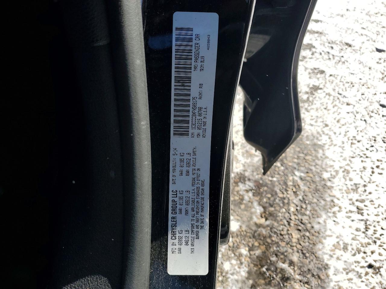 2015 CHRYSLER 200 C photo 34