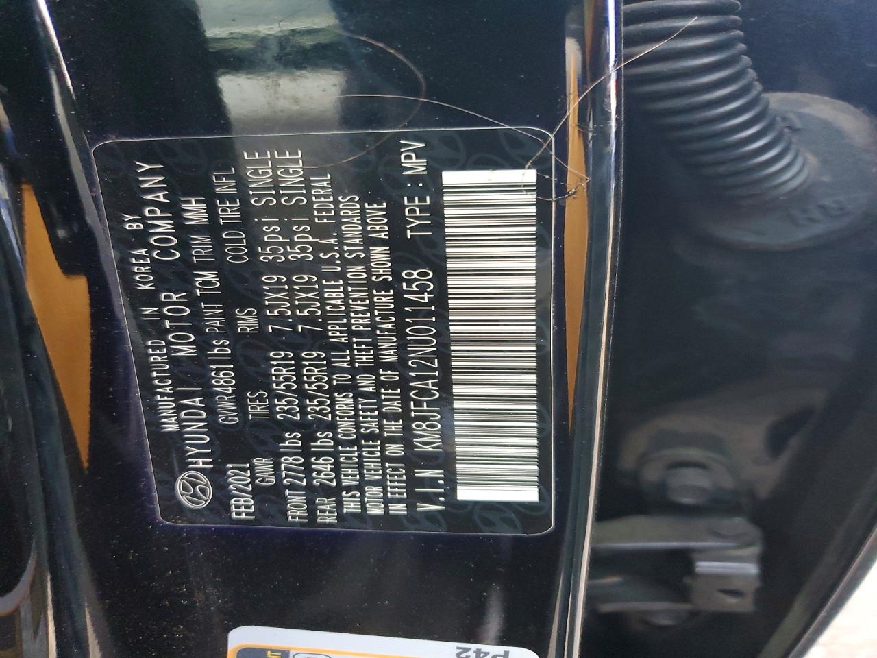 2022 HYUNDAI TUCSON SEL CONVENIENCE photo 13