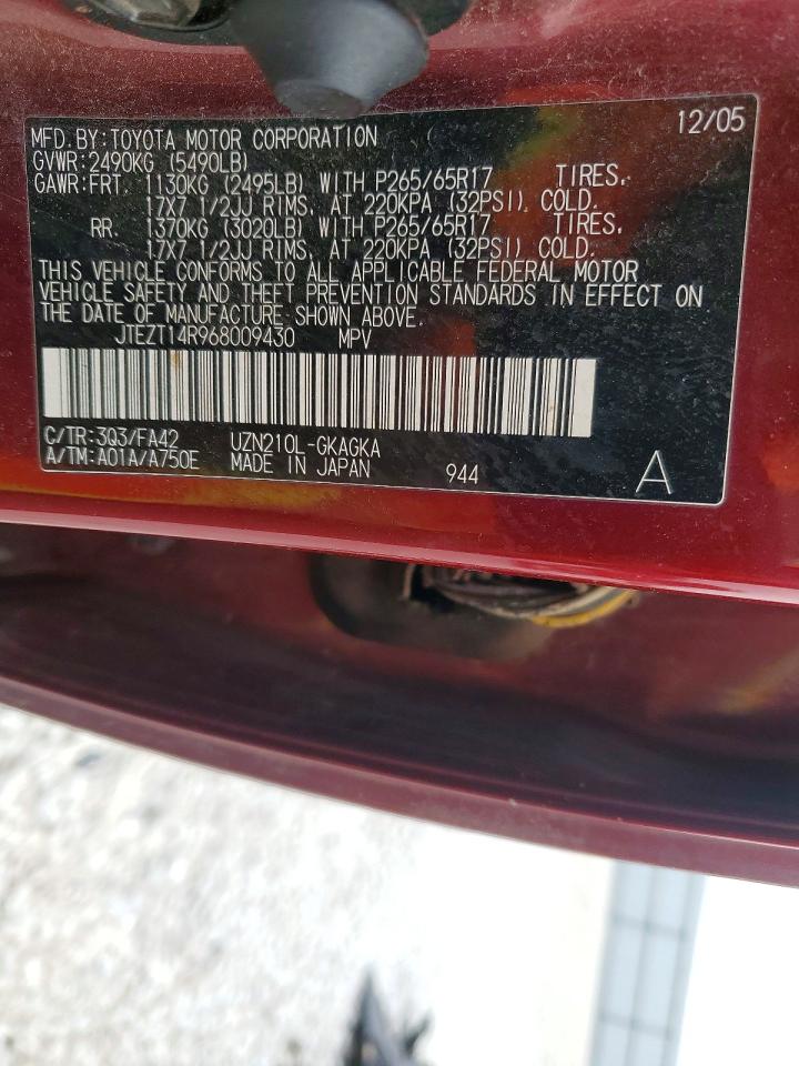 2006 TOYOTA 4RUNNER SR5 photo 14