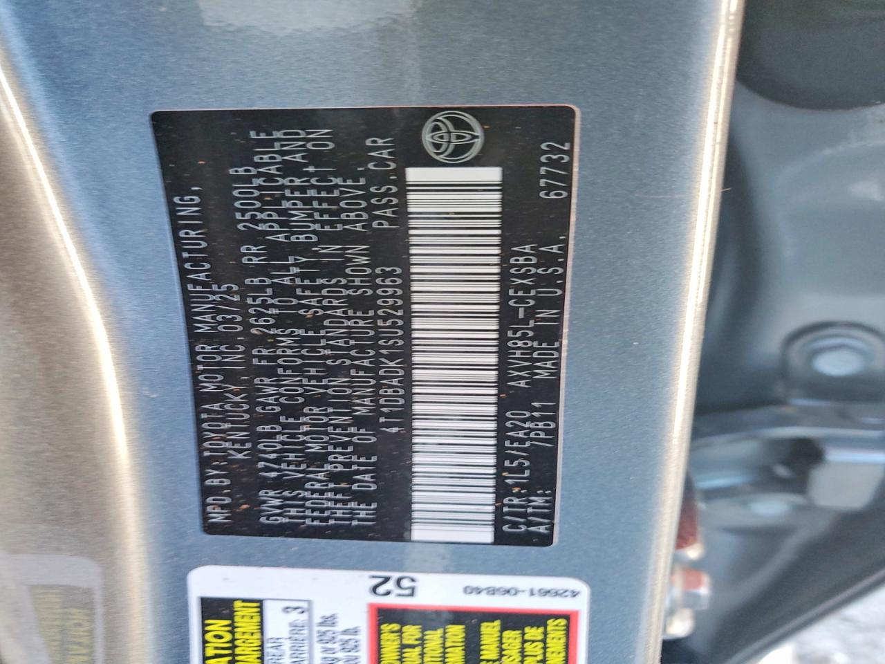 2025 TOYOTA CAMRY XSE photo 12