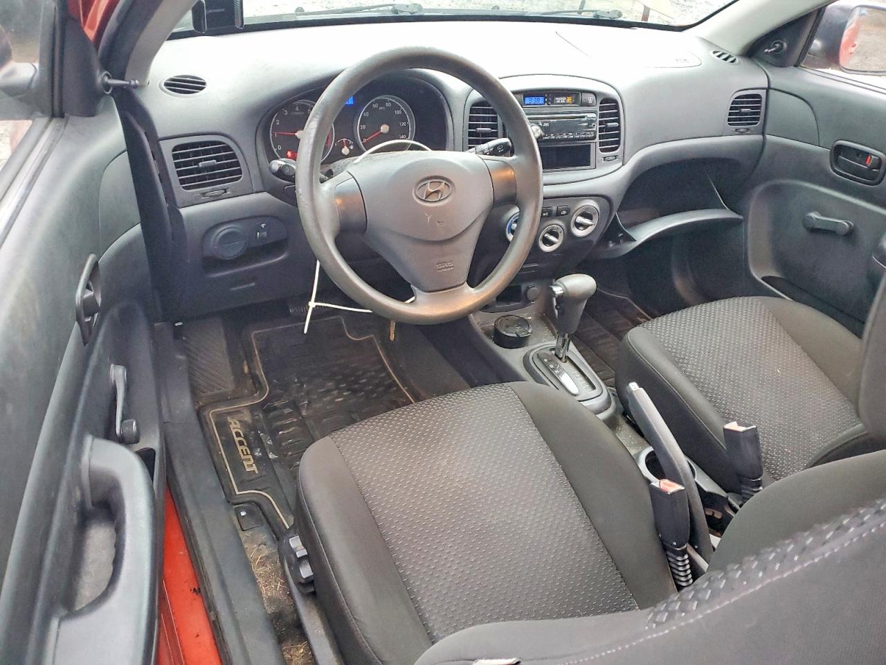 2010 HYUNDAI ACCENT BLUE photo 8