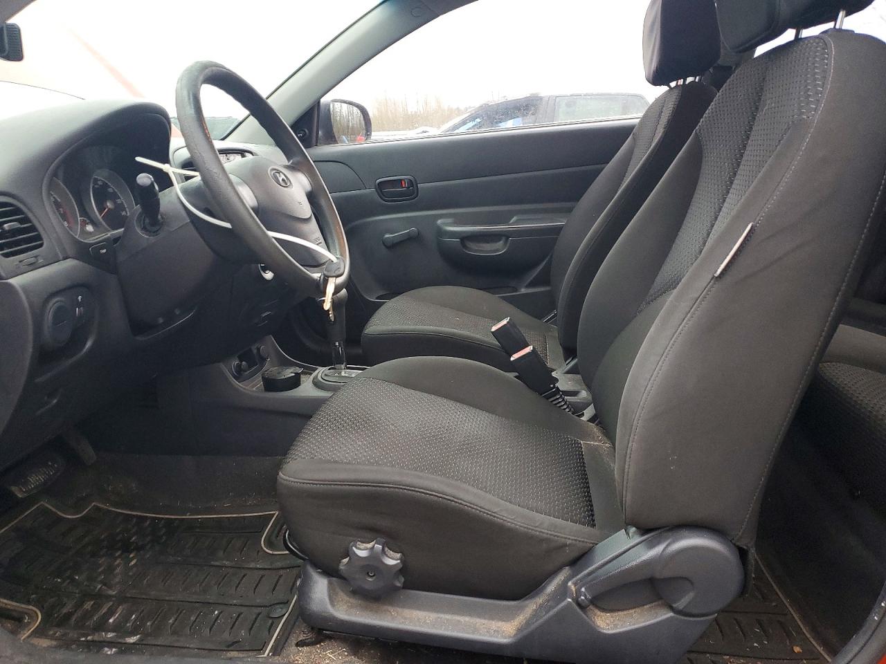 2010 HYUNDAI ACCENT BLUE photo 7