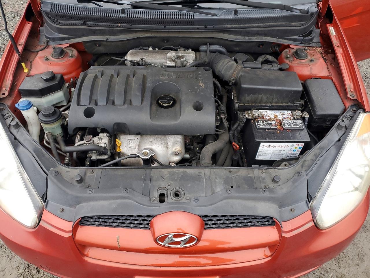 2010 HYUNDAI ACCENT BLUE photo 12