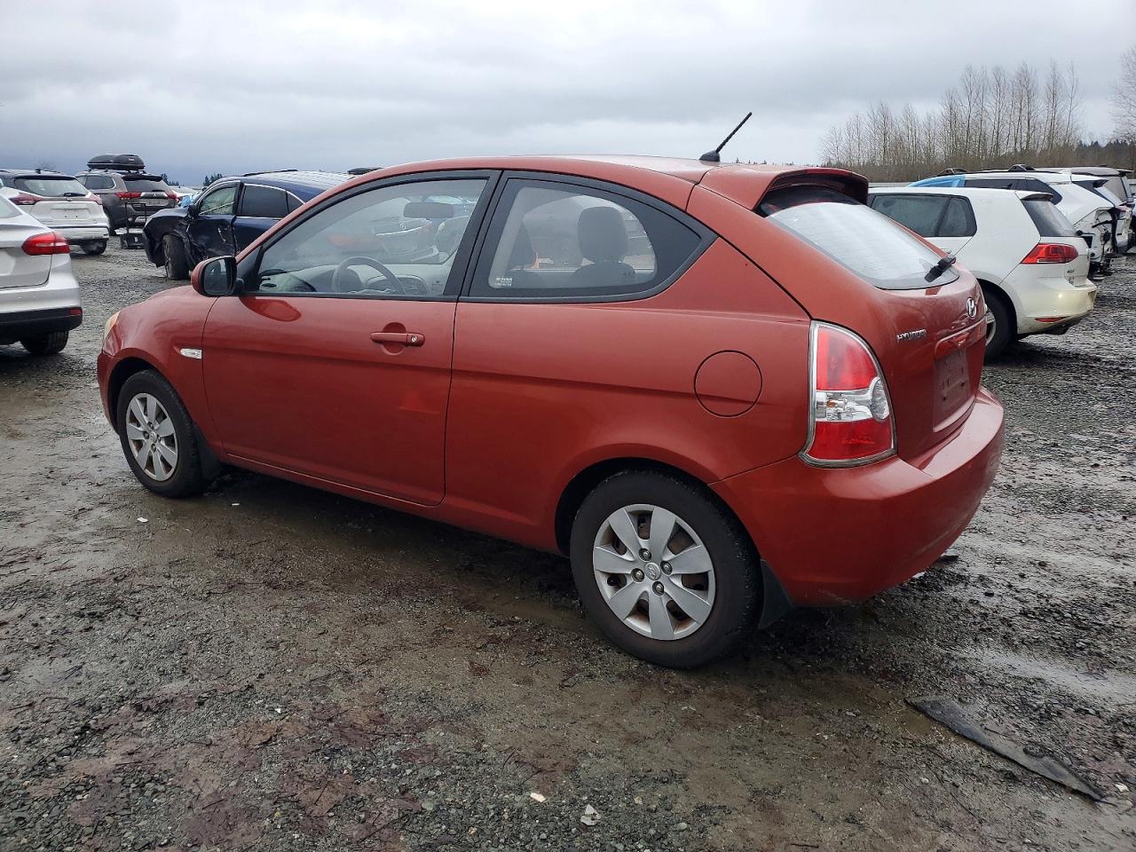 2010 HYUNDAI ACCENT BLUE photo 2