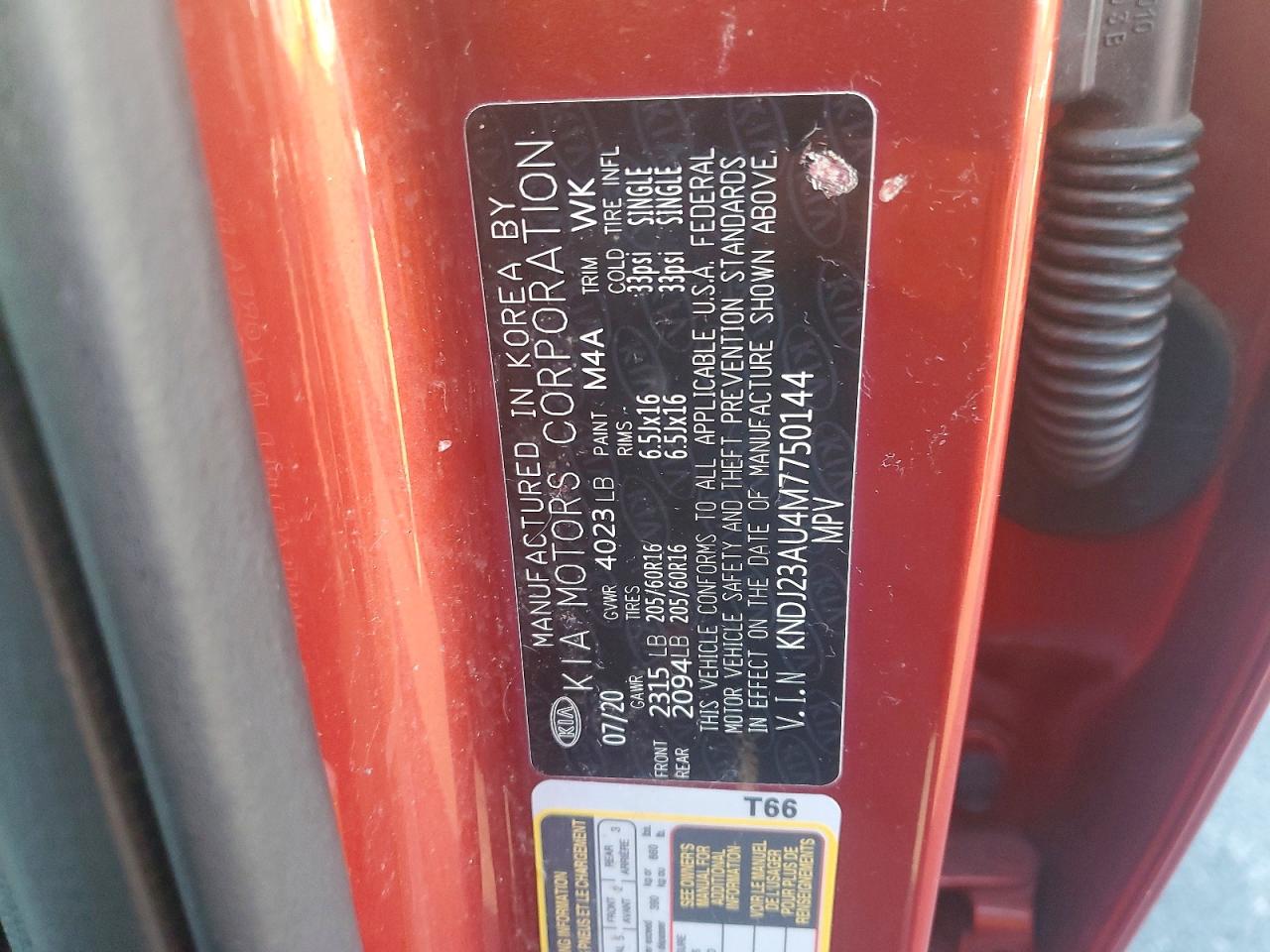 2021 KIA SOUL LX photo 12