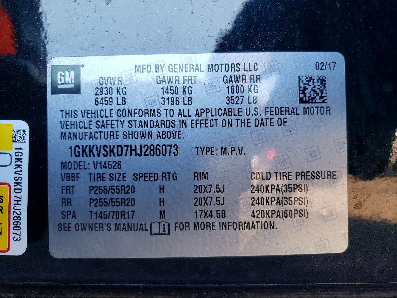 2017 GMC ACADIA LIMITED SLT-2 photo 25
