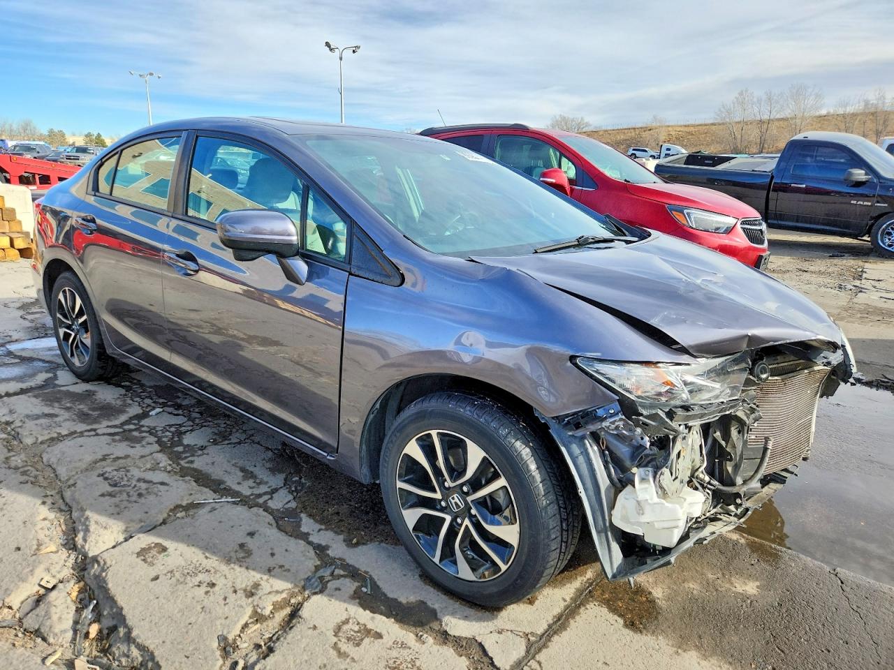 2015 HONDA CIVIC EX photo 4