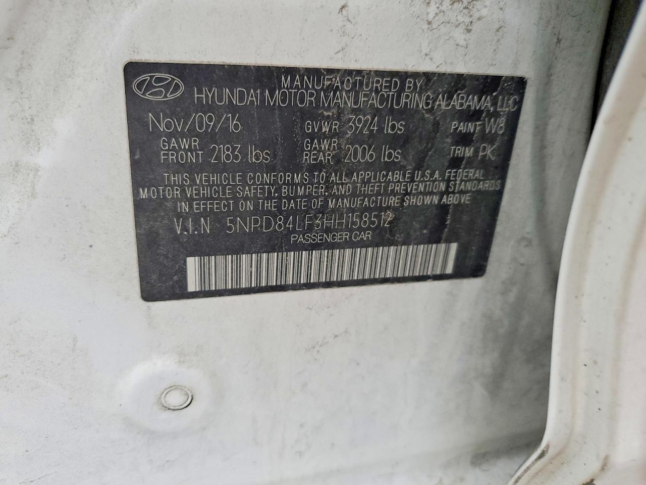 2017 HYUNDAI ELANTRA SE photo 13