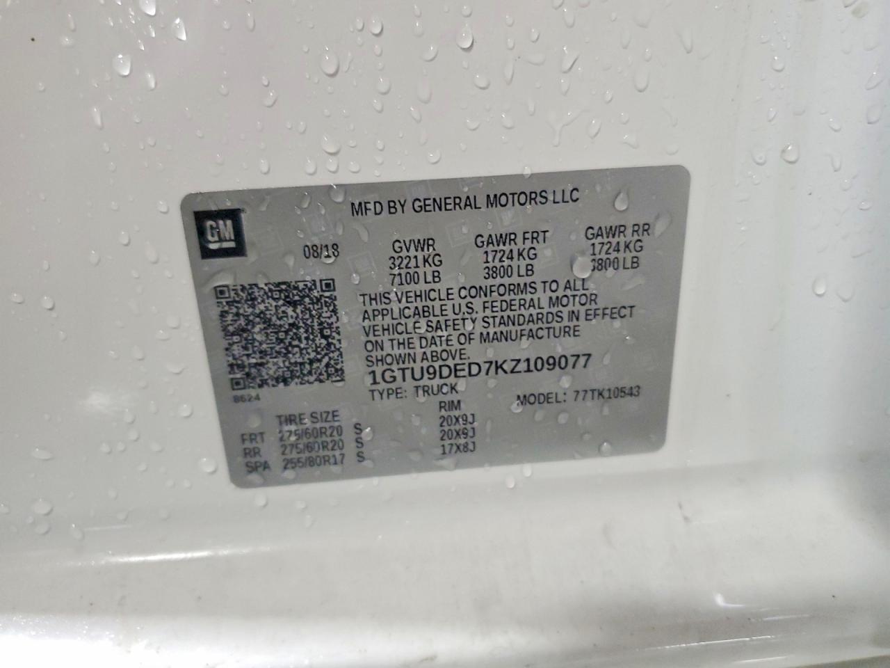 2019 GMC SIERRA K1500 SLT photo 23