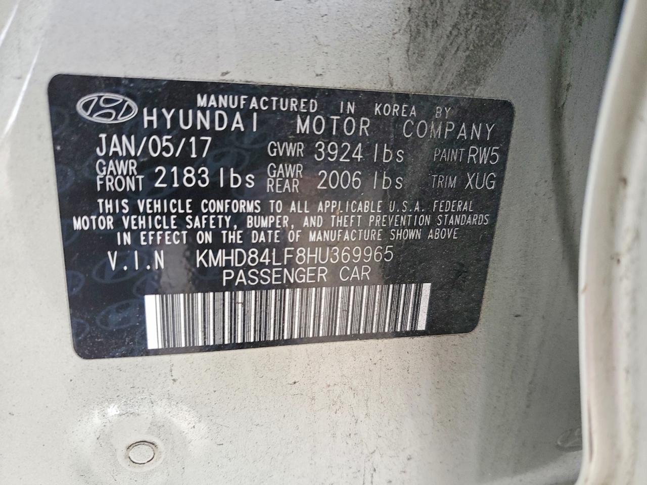 2017 HYUNDAI ELANTRA SE photo 37